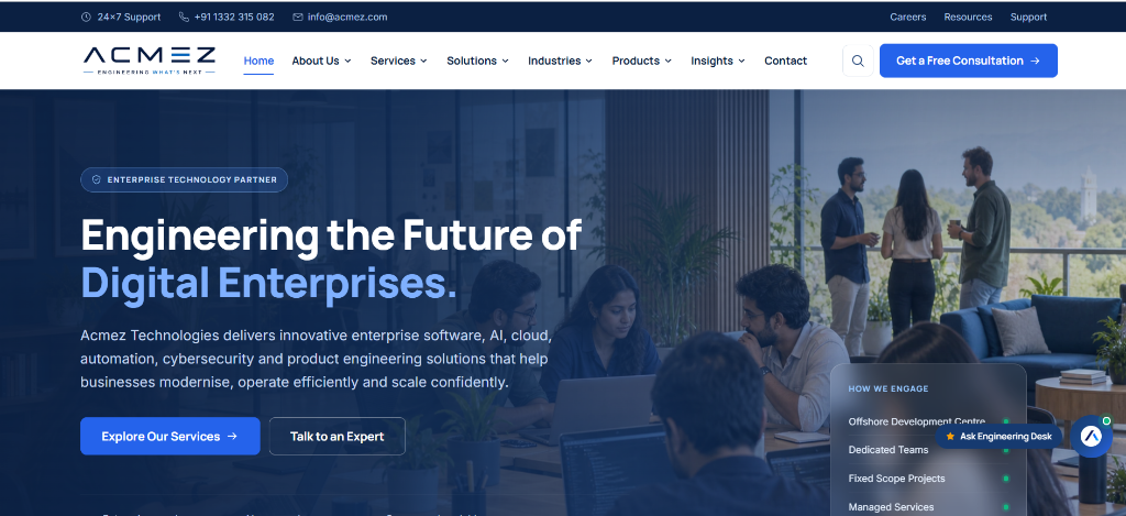 Acmez Technologies Pvt. Ltd. Preview